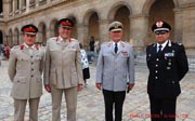 g&eacute;n&eacute;raux allemand, italien, et officiers anglais